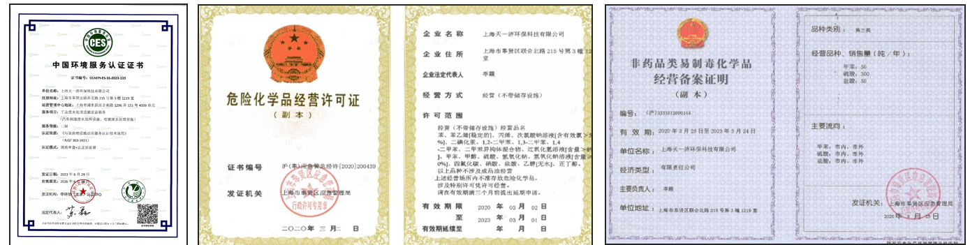 工業(yè)廢水運營資質(zhì)