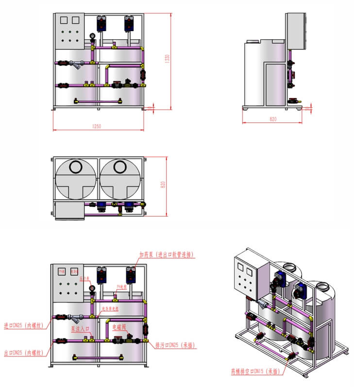 冷卻水系統(tǒng)硬件設(shè)計圖紙